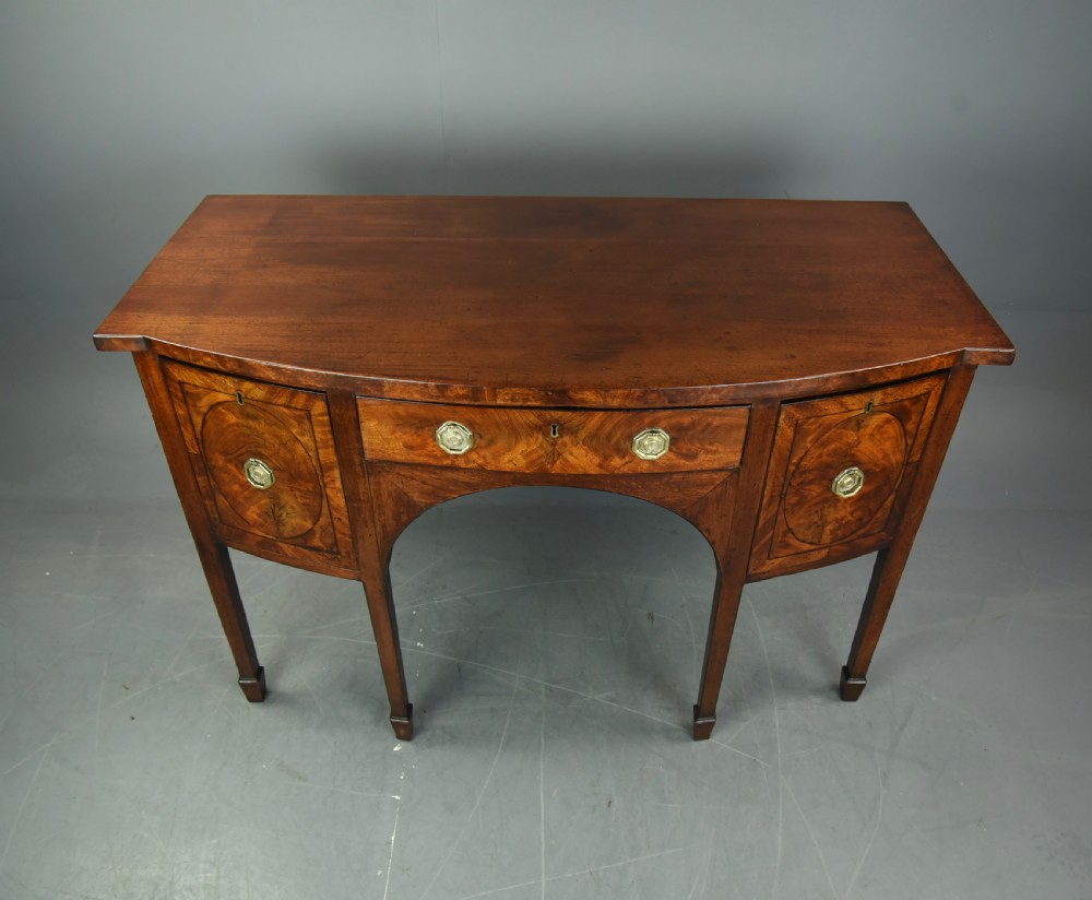 Georgian mahogany sideboard  View III