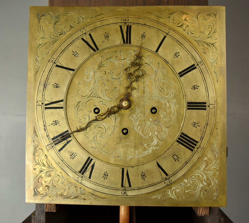 Oak musical grandfather clock by maple London View V
