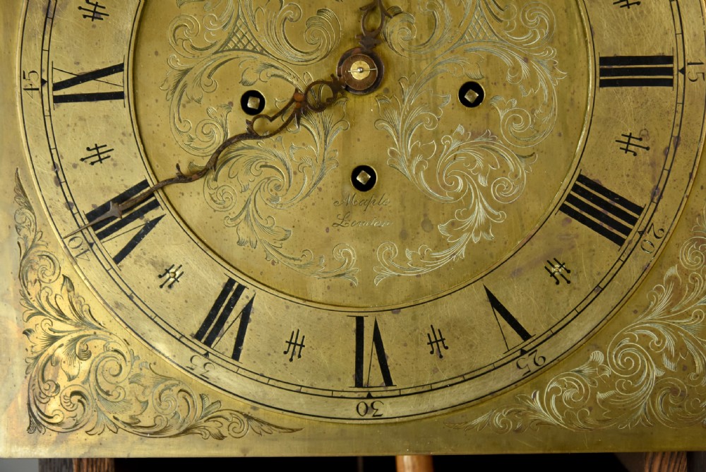 Oak musical grandfather clock by maple London View VI