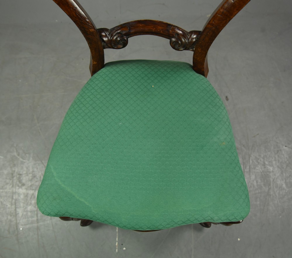 set of 6 Victorian dining chairs  View III