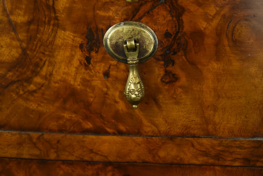 Pair of Victorian burr walnut bedside cabinets  View IX