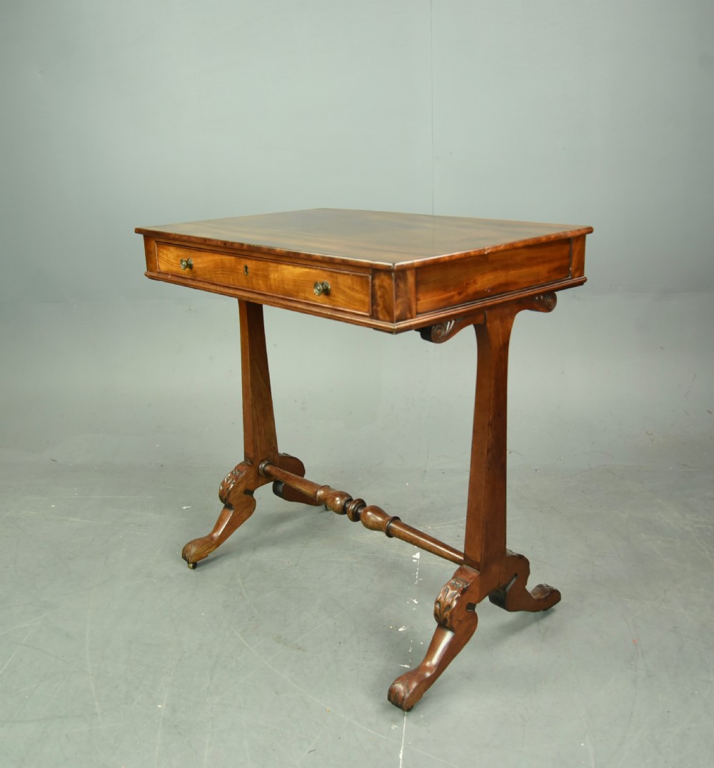 Regency mahogany side table View III