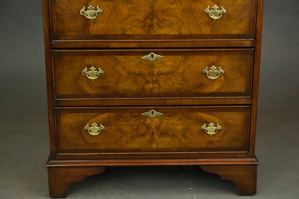 walnut tall boy chest on chest  View VI