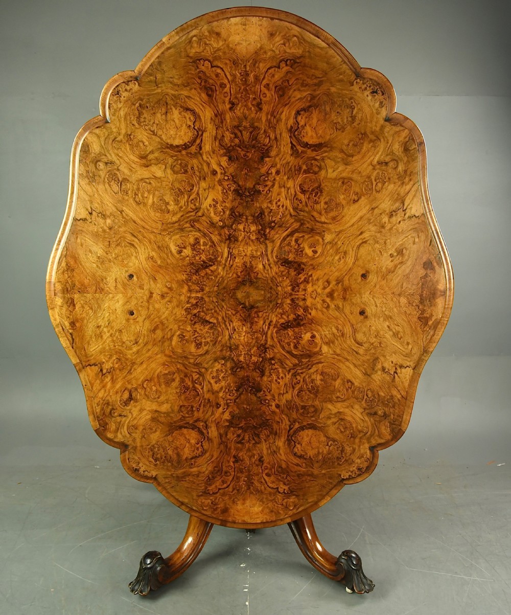 Antique Walnut centre table or dining table  View II