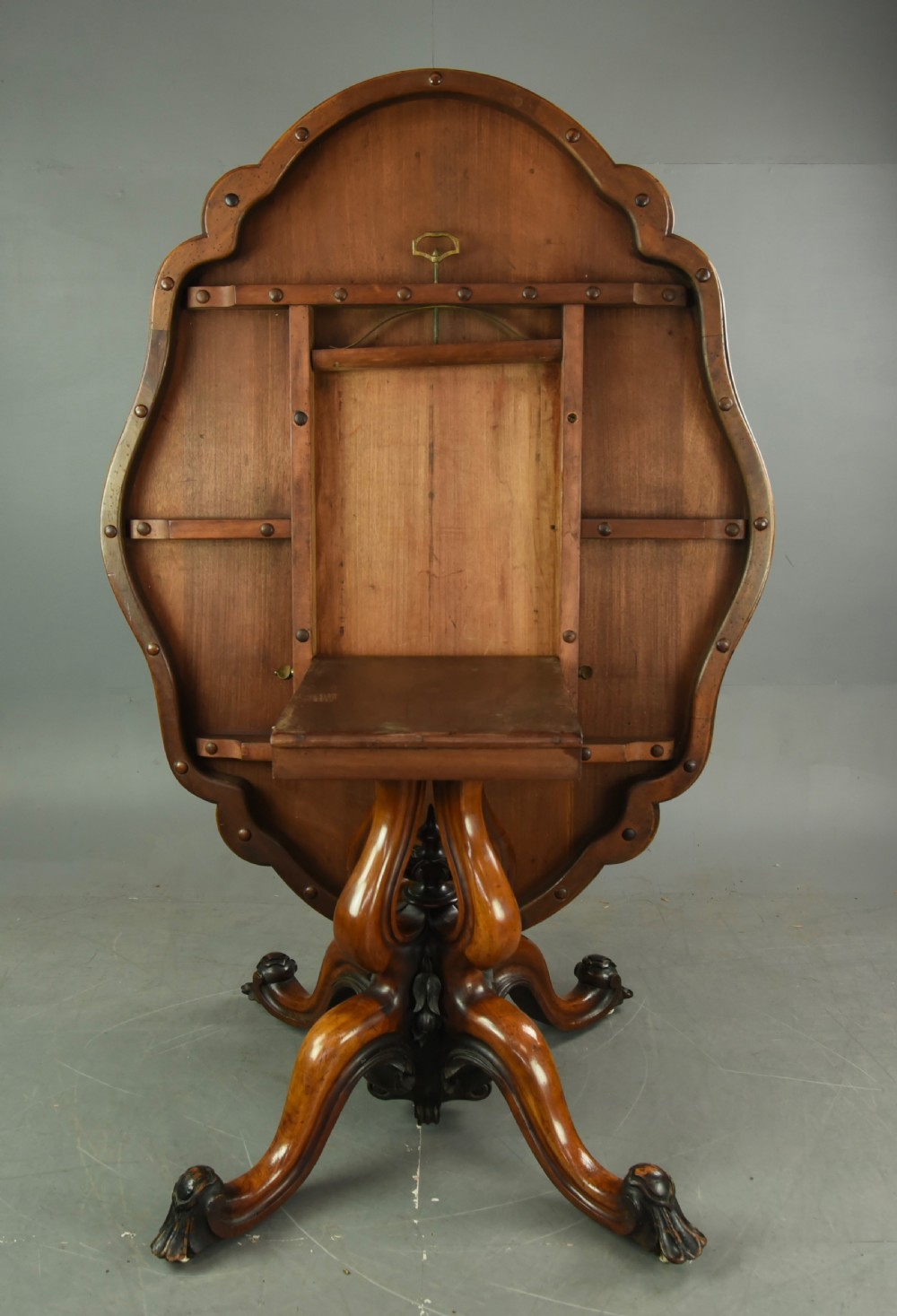 Antique Walnut centre table or dining table  View VIII