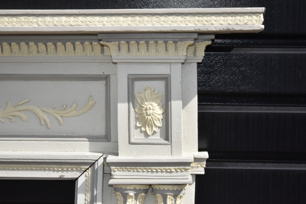 18th century fire surround in the Adams style  View III