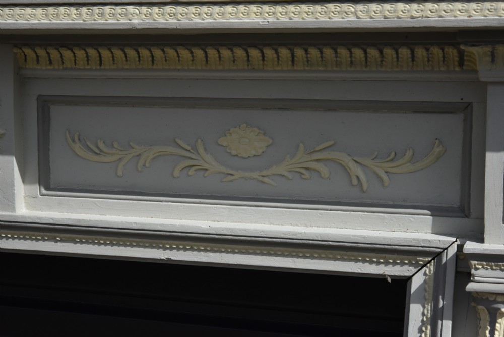 18th century fire surround in the Adams style  View V