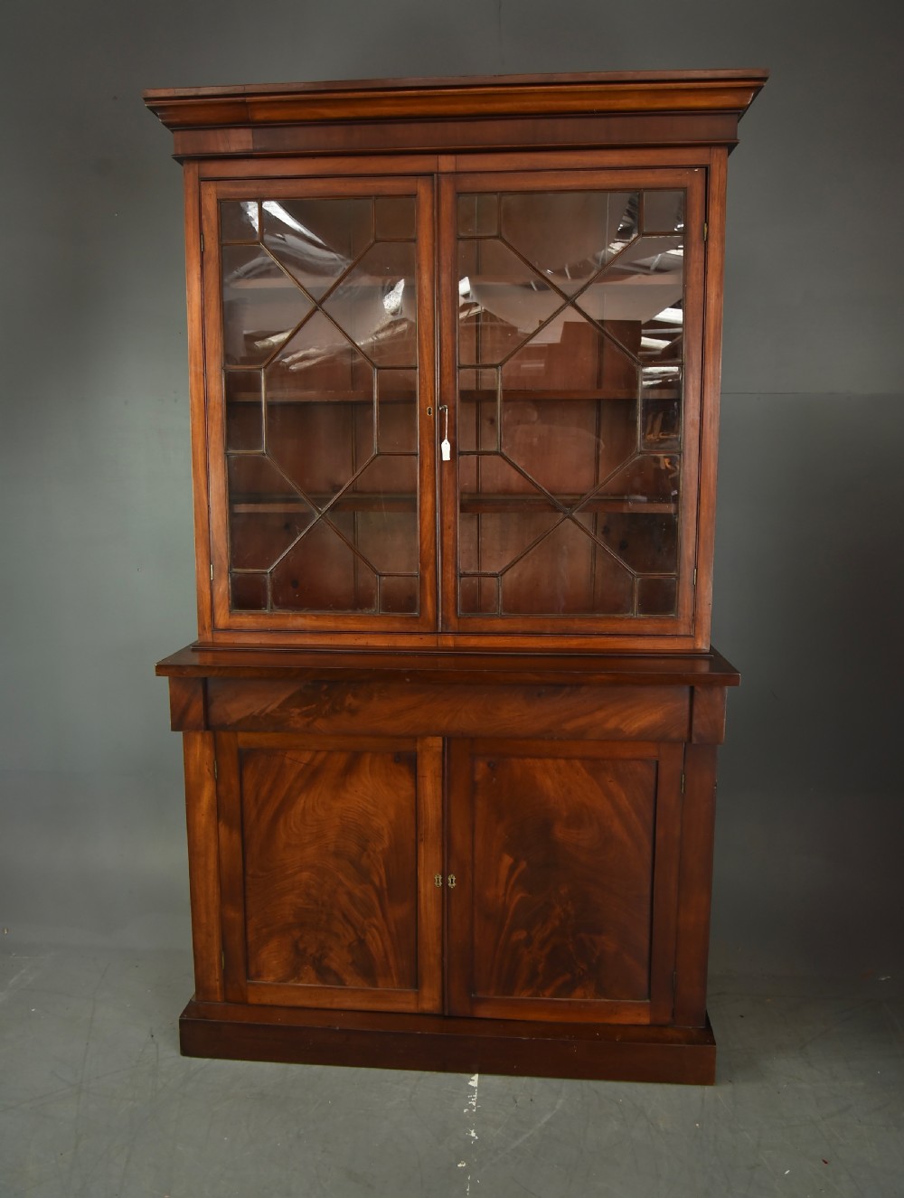 Victorian mahogany bookcase 