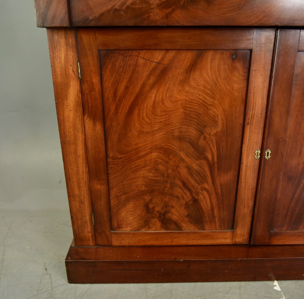 Victorian mahogany bookcase  View III