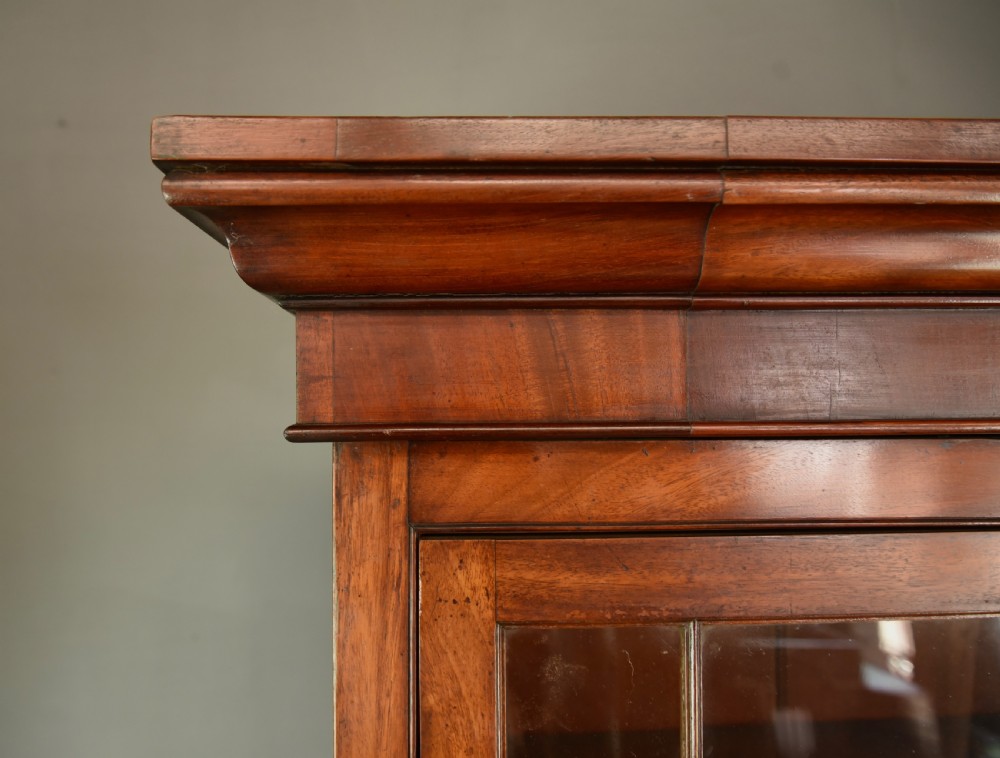 Victorian mahogany bookcase  View IV