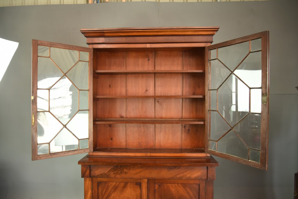 Victorian mahogany bookcase  View IX