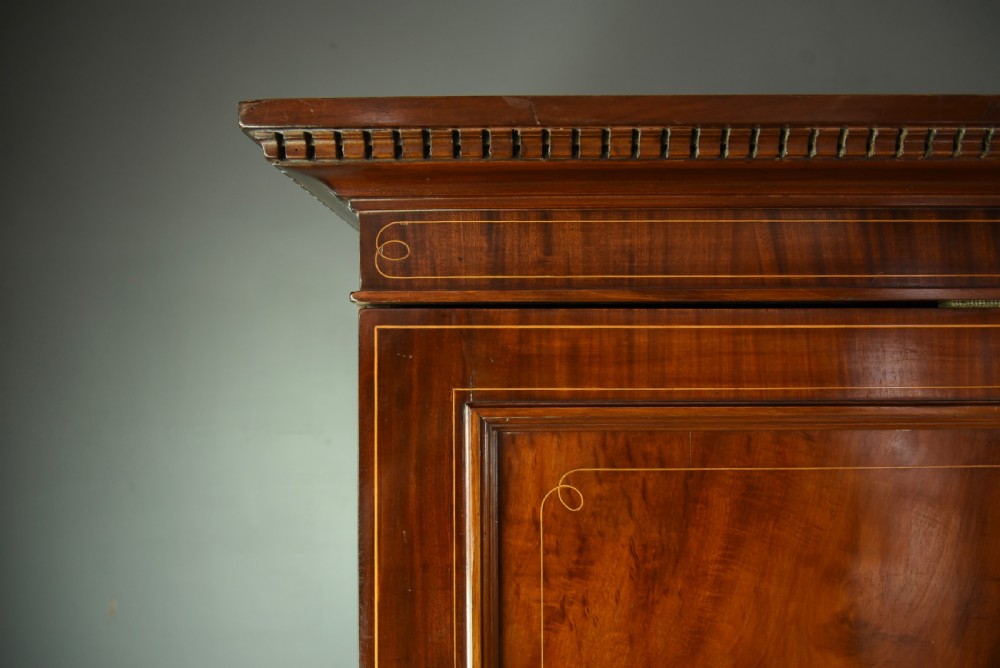 Victorian two door double wardrobe  View II