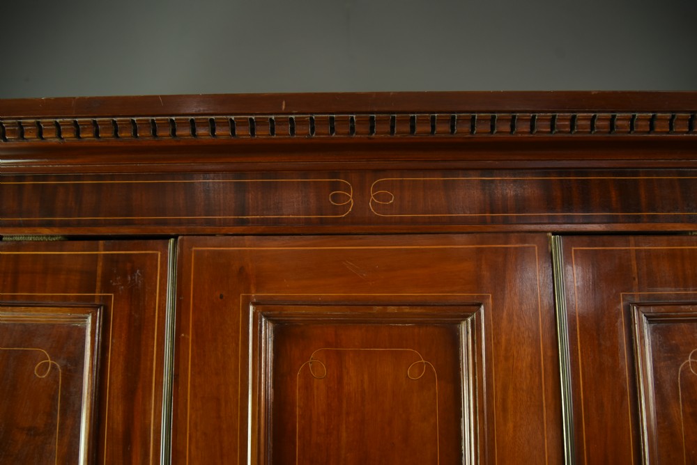 Victorian two door double wardrobe  View III