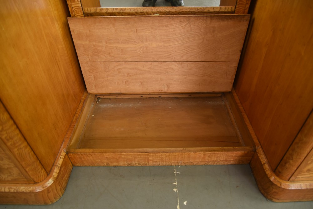 Antique Victorian pedestal dressing table  View V