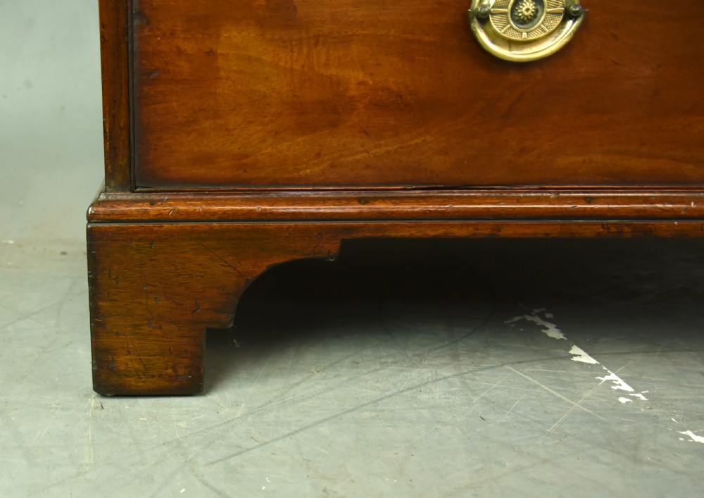 Georgian mahogany linen press wardrobe  View V