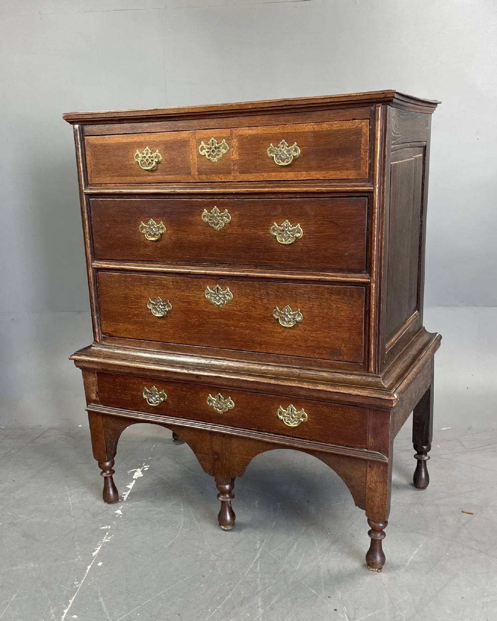 18th century oak chest of drawers 
