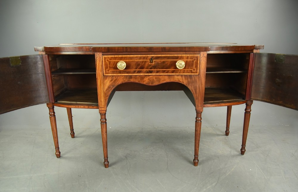 Georgian mahogany sideboard  View IV