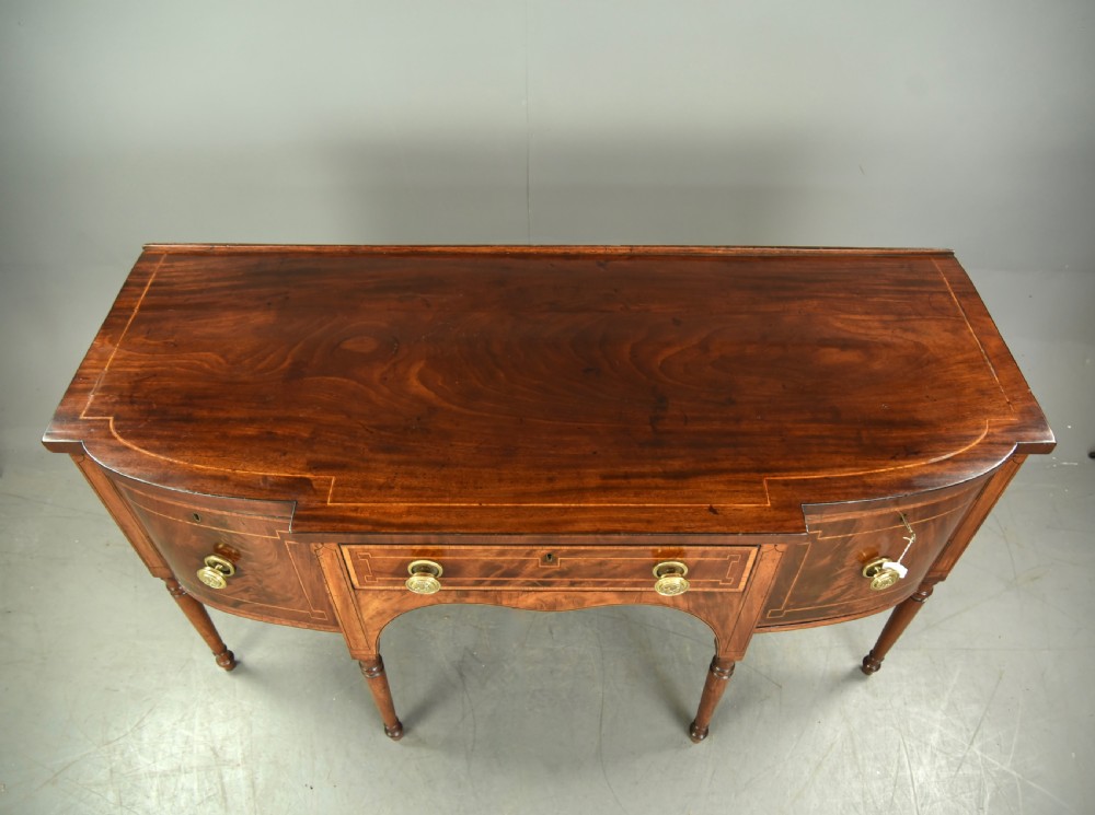 Georgian mahogany sideboard  View VI