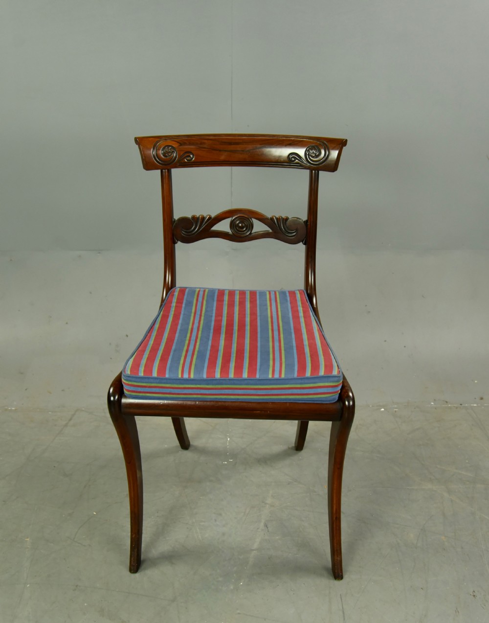 set of six Regency rosewood dining chairs  View IV