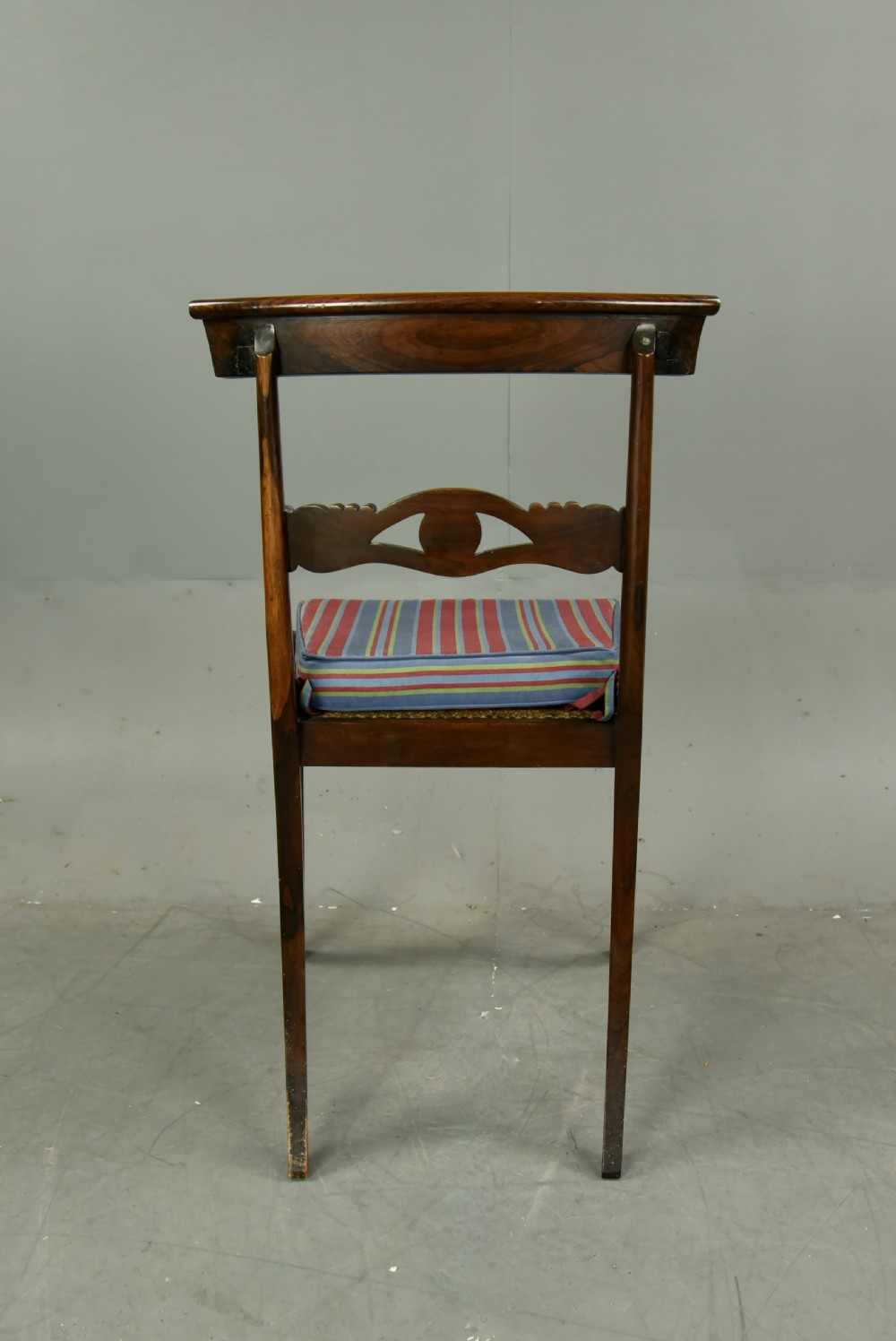set of six Regency rosewood dining chairs  View VI