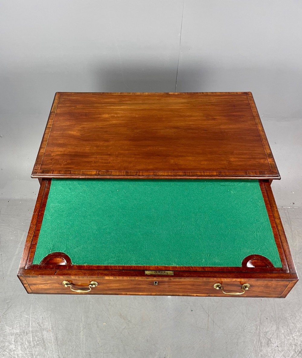 Georgian mahogany  Gentleman's dressing chest  View IV