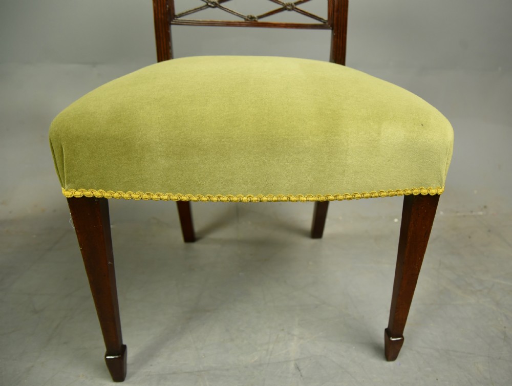 set of six Regency mahogany dining chairs  View VII