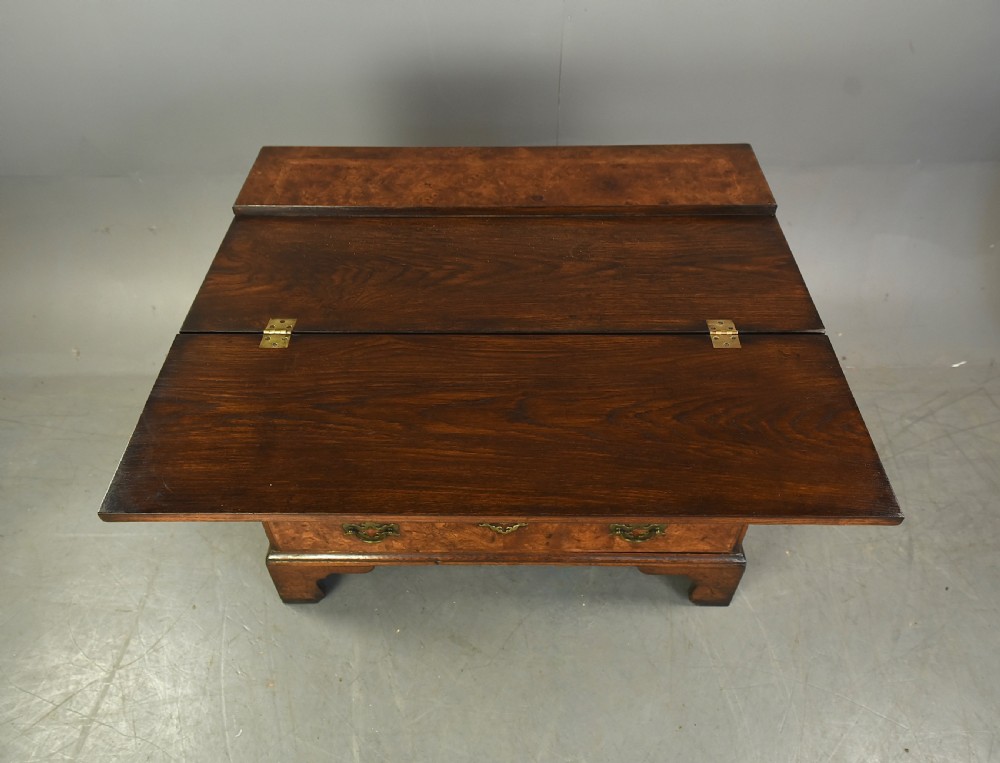 18th century burr walnut bachelors chest of drawers  View X