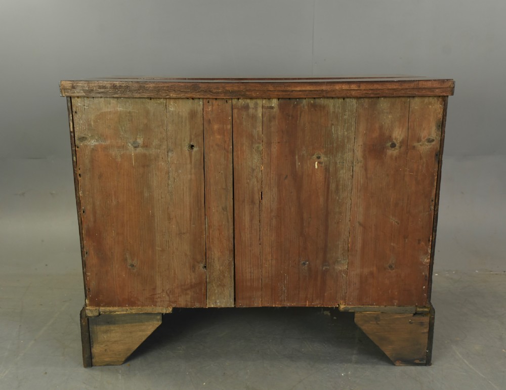 18th century burr walnut bachelors chest of drawers  View XII