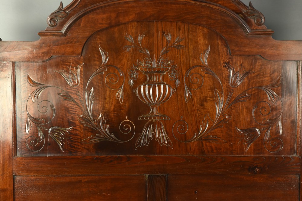 19th Century French walnut king size bed  View VI