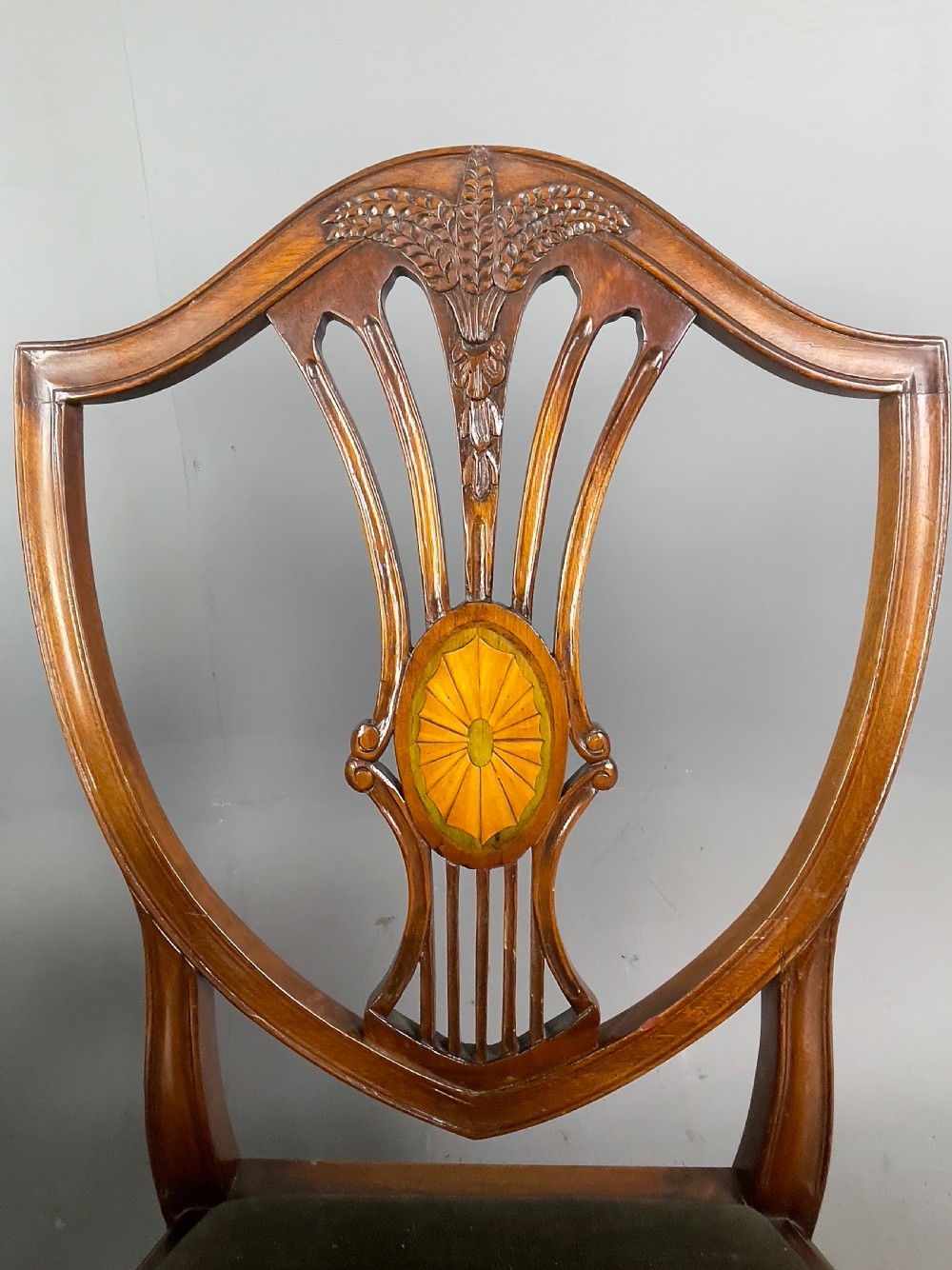 Regency style dining table and eight chairs  View IV