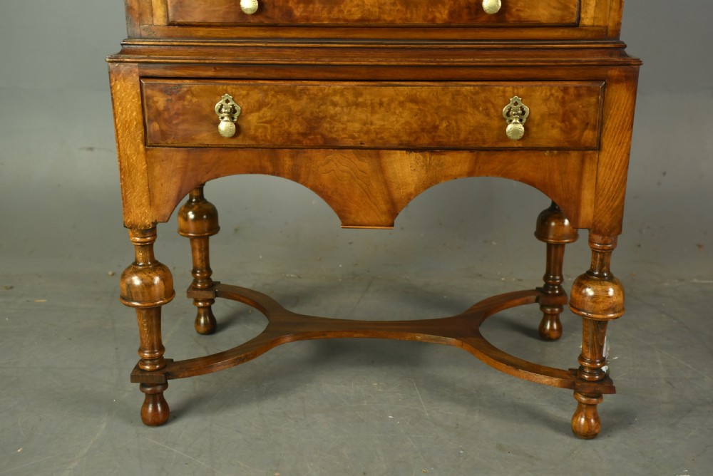 Queen Anne style walnut bureau  View VI