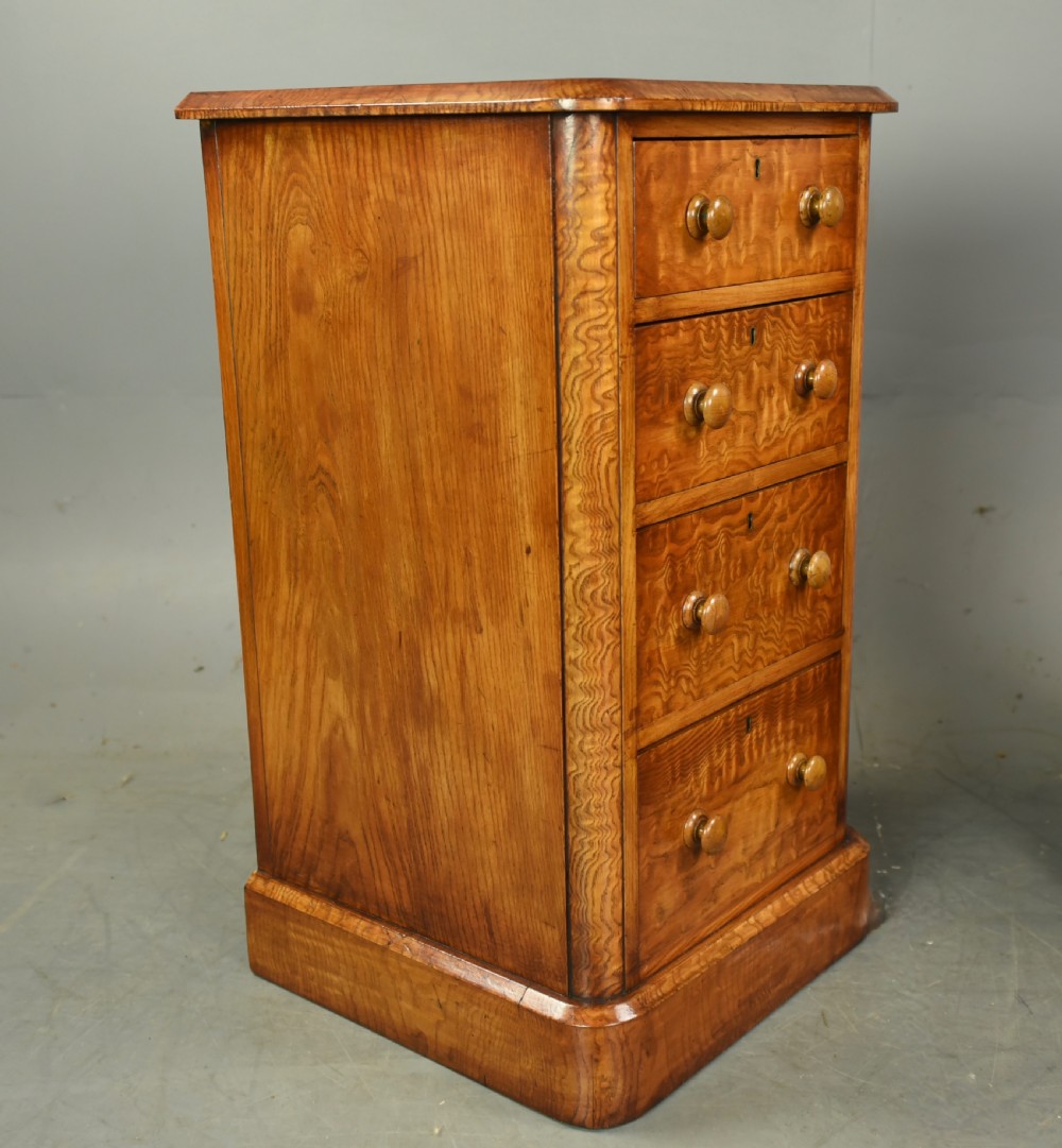 Pair of Victorian bedside chests of drawers  View VIII