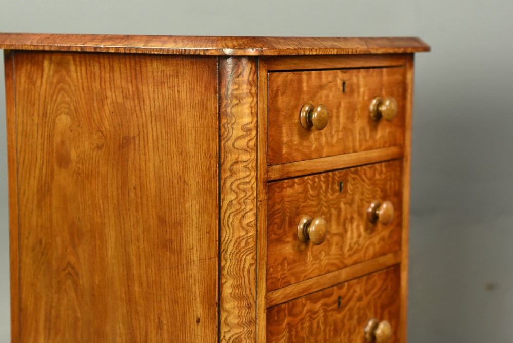 Pair of Victorian bedside chests of drawers  View IX