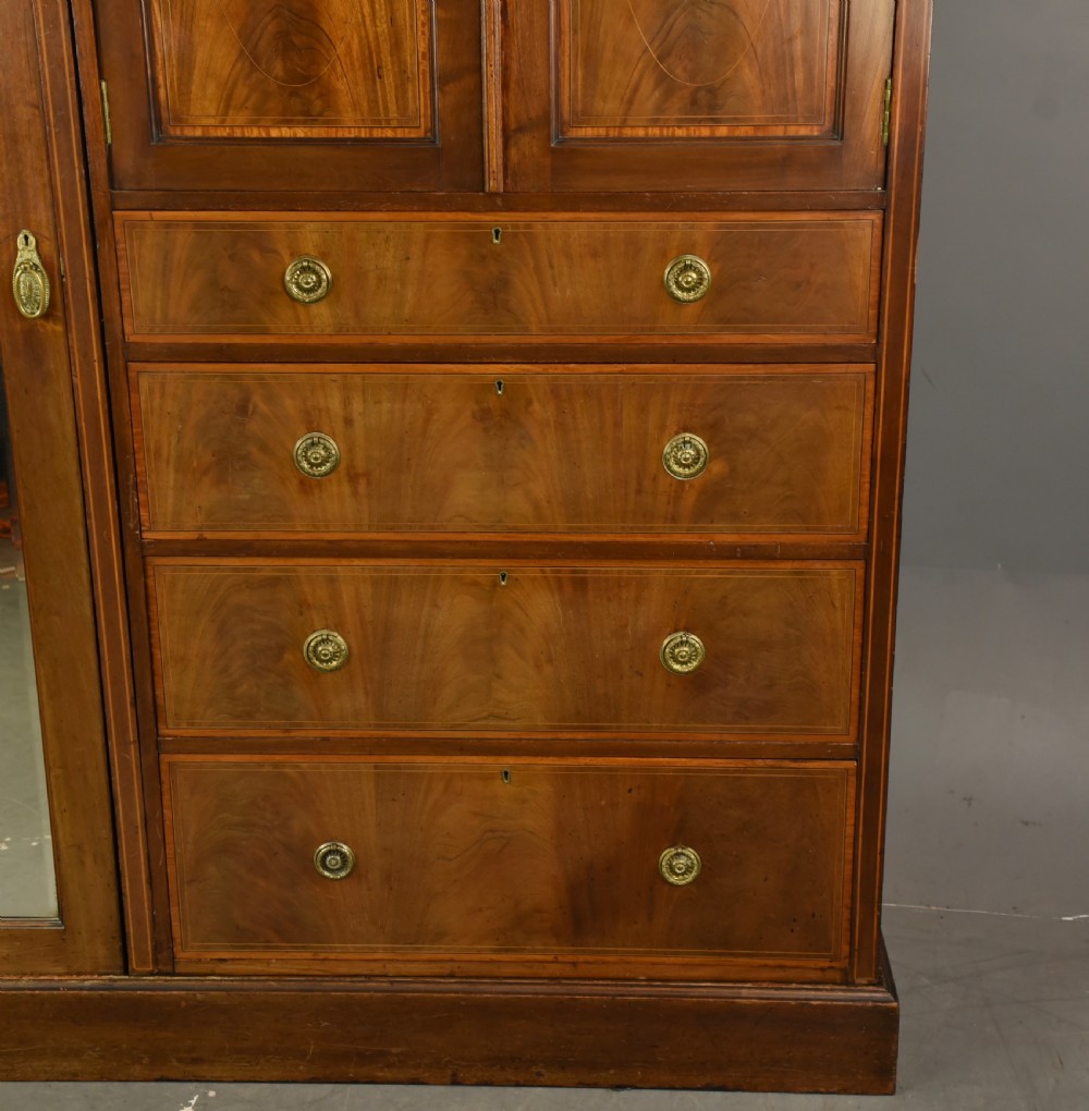 Mahogany compactum wardrobe  View IV