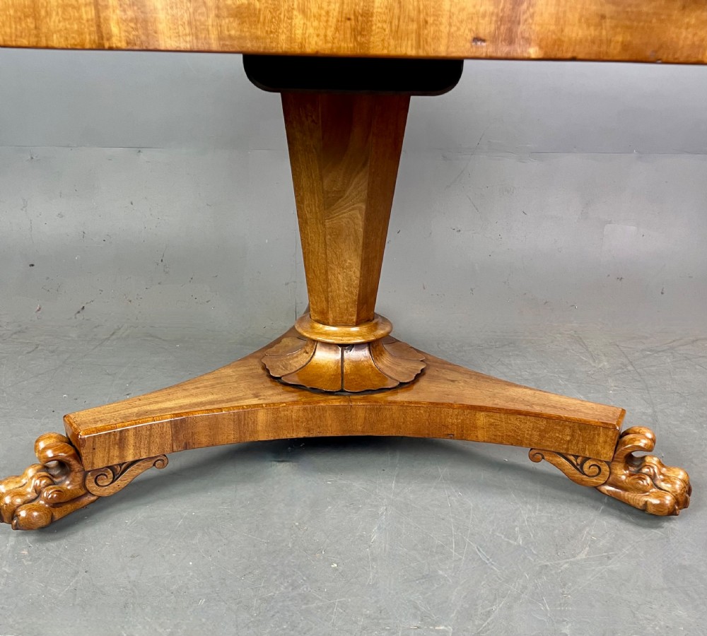 Antique Victorian burr walnut dining  table  View IV