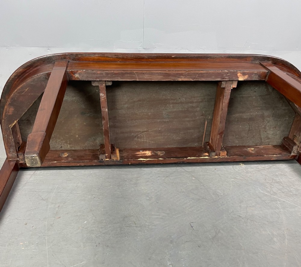 pair of Georgian mahogany console tables  View V