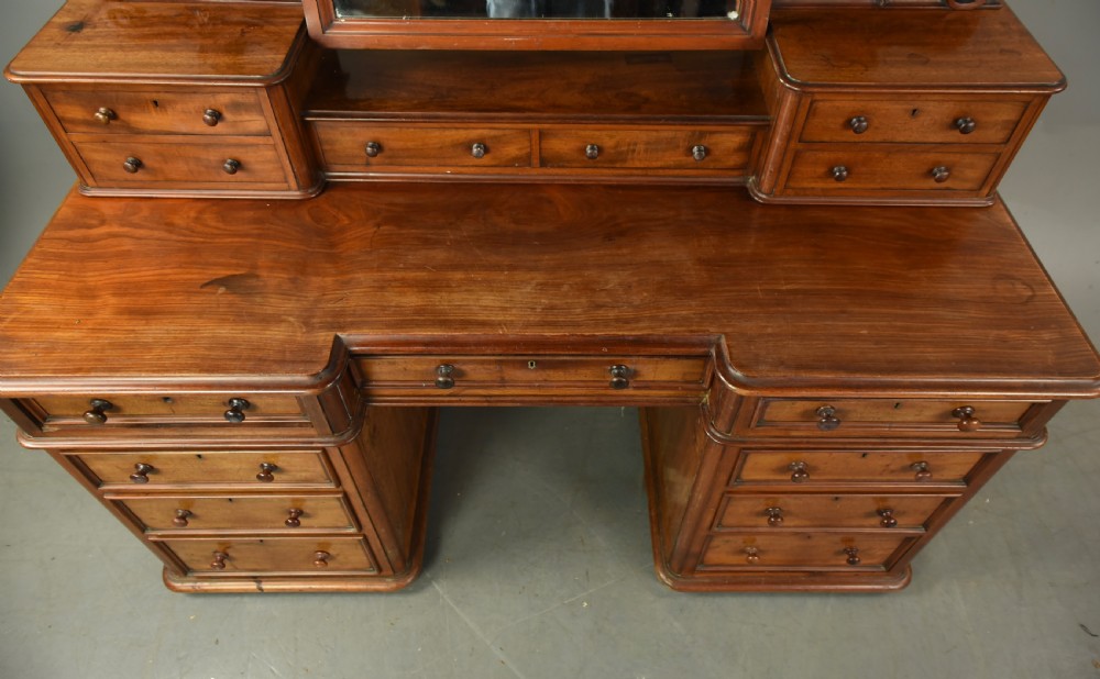 Victorian mahogany dressing table  View IV