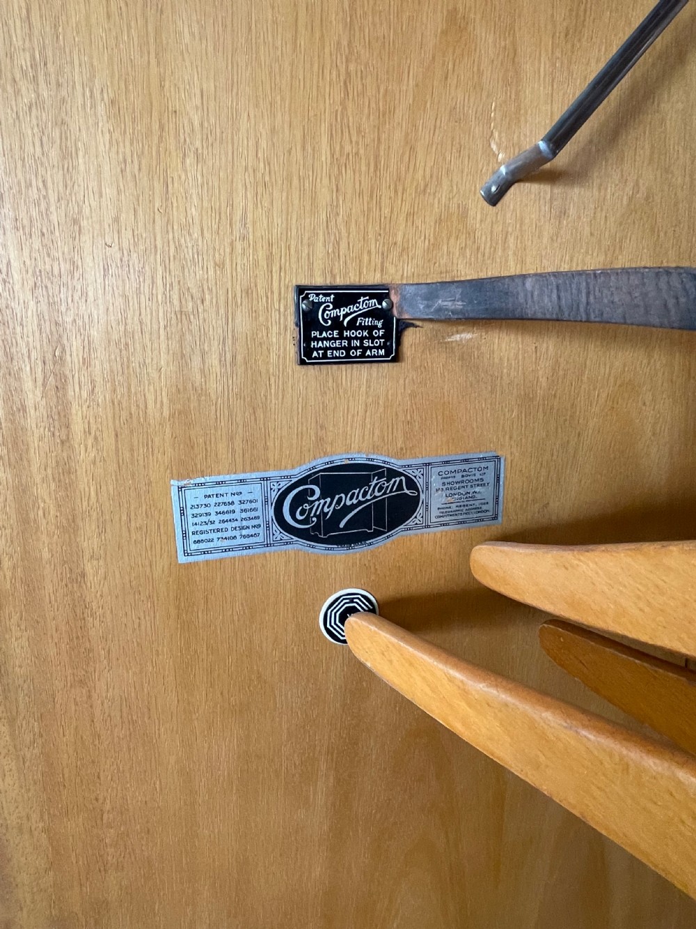 Art Deco walnut deep door compactom gentlemans wardrobe  View IX