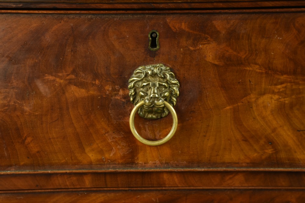 Georgian mahogany gentlemen's wardrobe  View V