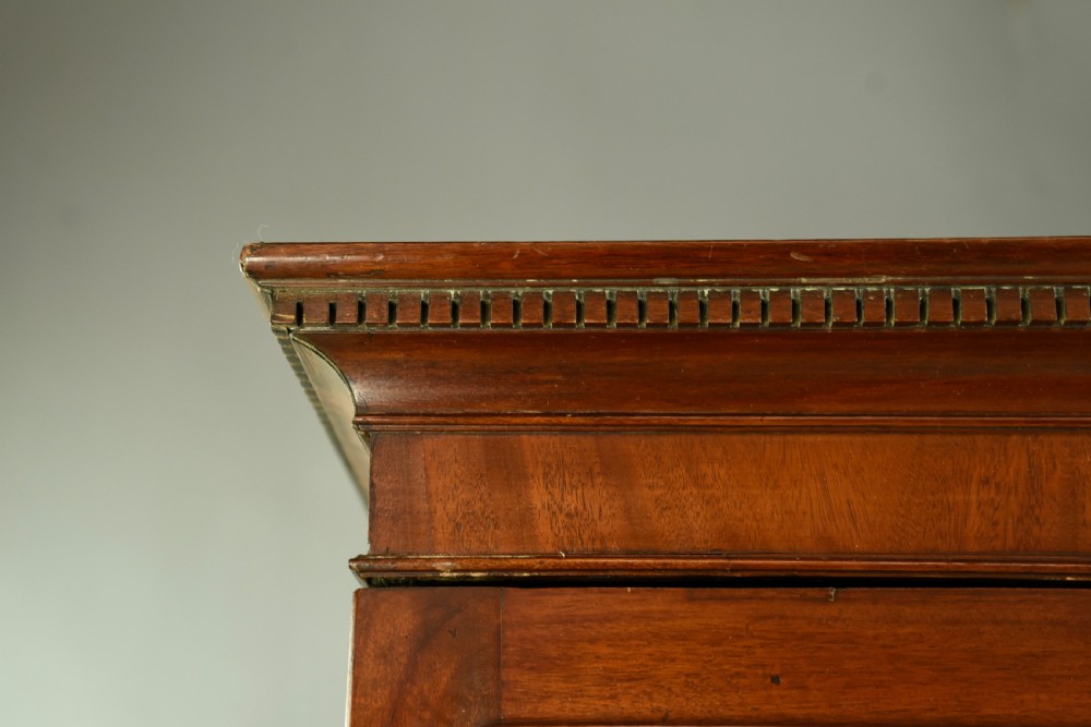 Georgian mahogany double wardrobe flat packs  View IV
