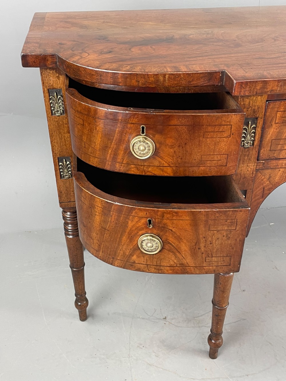 Georgian mahogany sideboard  View X
