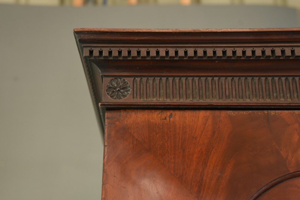 Georgian mahogany double wardrobe  View III
