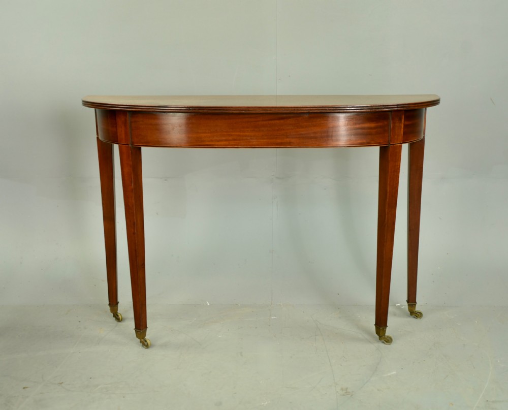 pair of Georgian console tables  View II