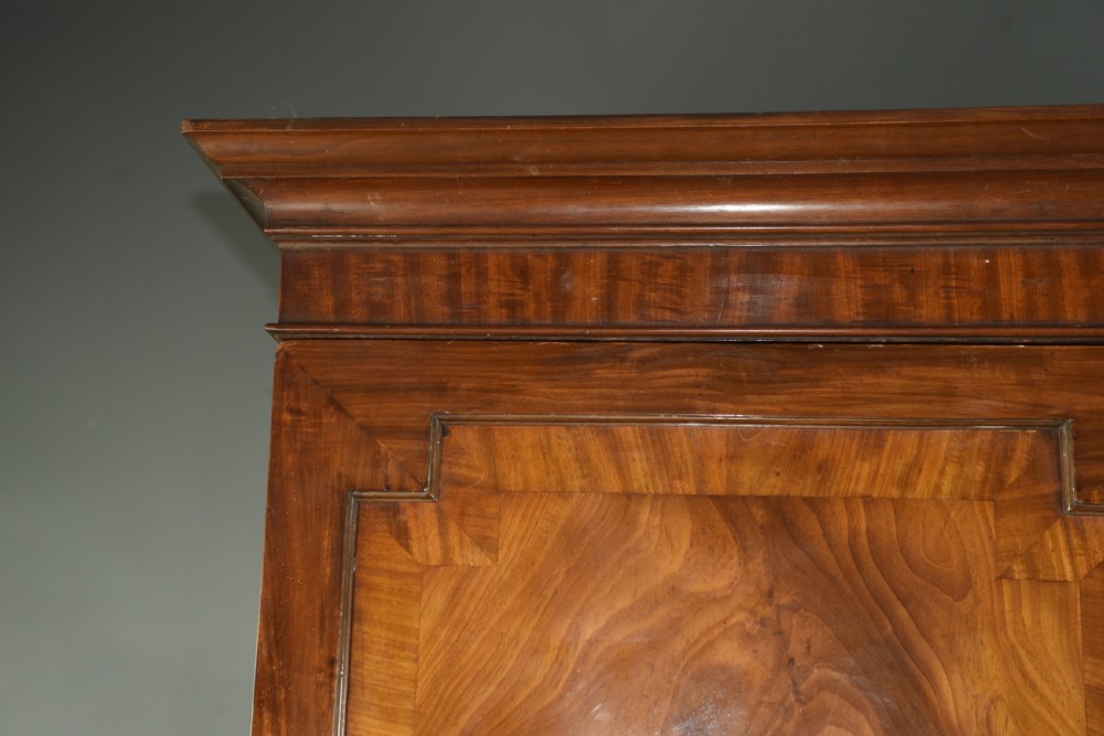 Georgian mahogany Gentlemans wardrobe  View IV