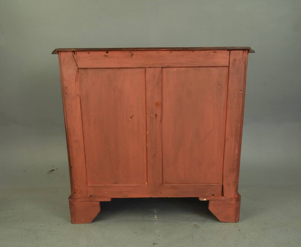Georgian burr walnut chest of drawers  View X