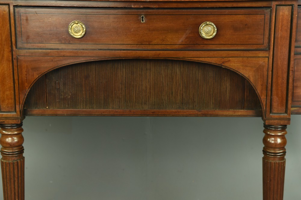 Georgian mahogany sideboard  View III