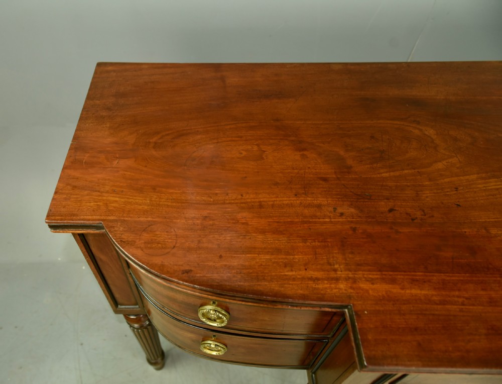 Georgian mahogany sideboard  View VI