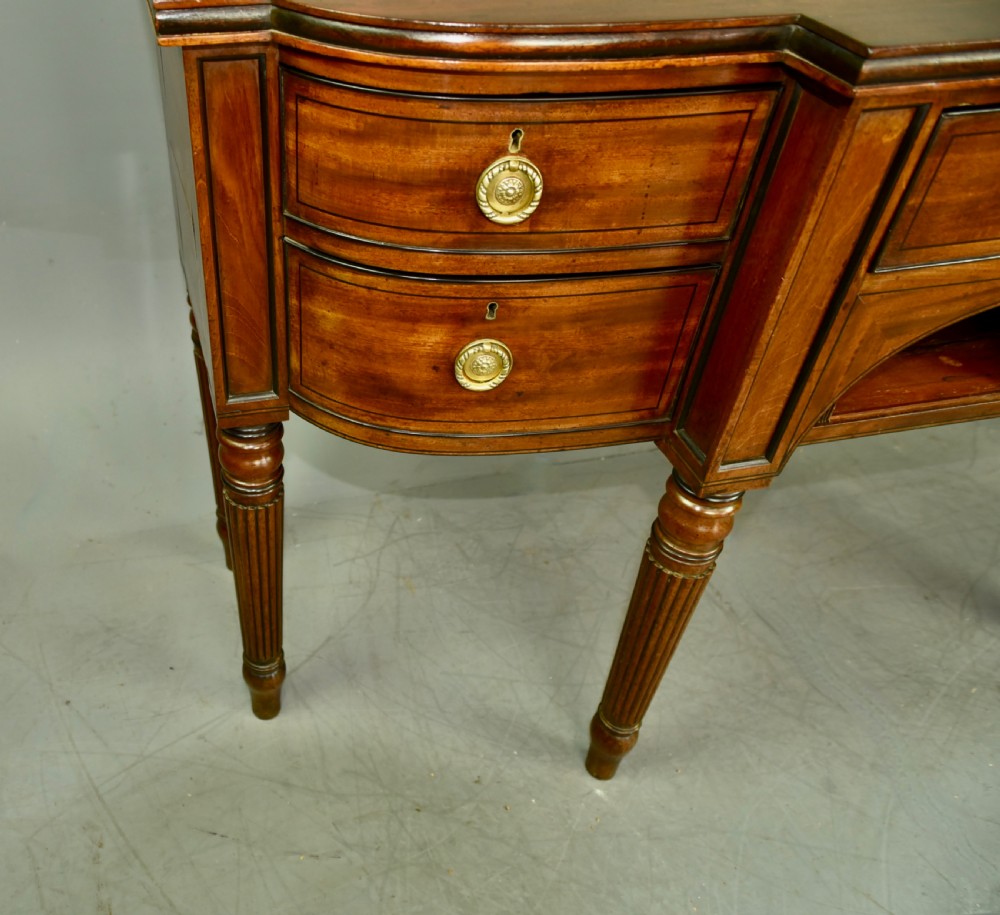 Georgian mahogany sideboard  View VIII