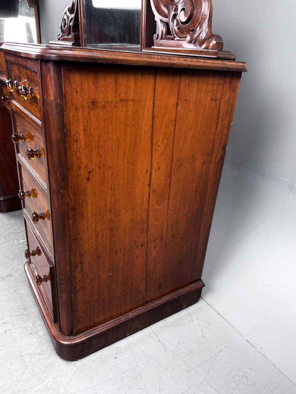 Victorian mahogany dressing table  View IV