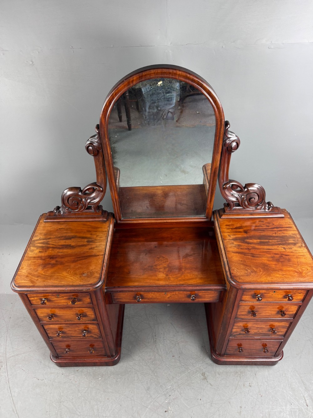Victorian mahogany dressing table  View VI